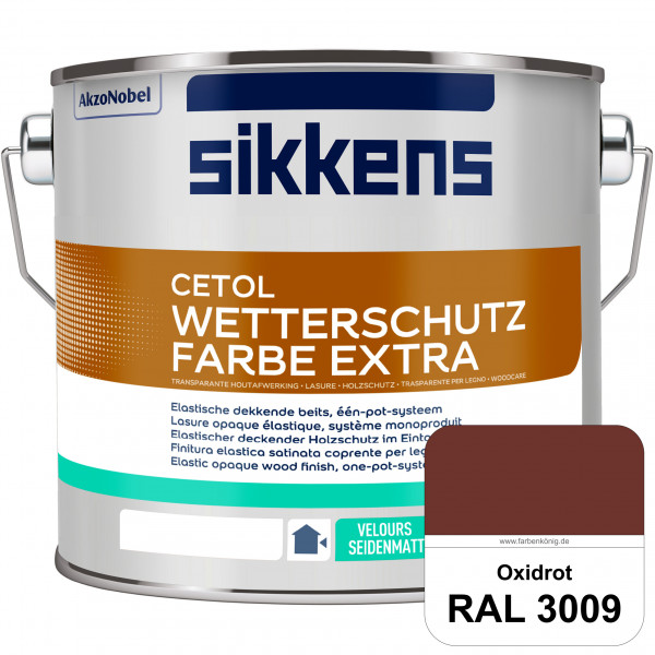 Cetol Wetterschutzfarbe Extra (RAL 3009 Oxidrot)