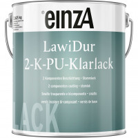 einzA Lawidur 2-K-PU-Klarlack - Seidenglanz (Farblos)