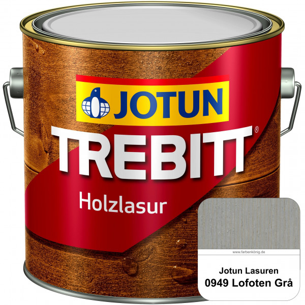 Trebitt Holzlasur (0949 Lofoten Grå)