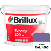 Evocryl 200 (RAL 4005 Blaulila) Verschmutzungsunempfindliche 100% Reinacrylat Fassadenfarbe