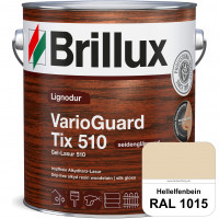 Lignodur VarioGuard Tix 510 (Gel-Lasur 510) RAL 1015 Hellelfenbein