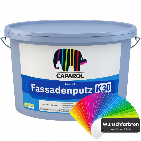 Capatect Fassadenputz K30 (Wunschfarbton)