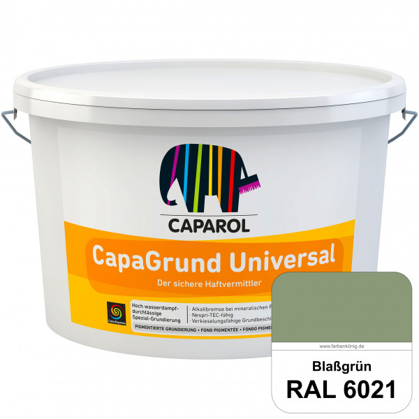 CapaGrund Universal (RAL 6021 Blassgrün) hoch wasserdampfdurchlässige deckender Grundanstrich