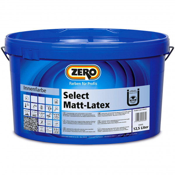 Select Matt-Latex (Weiß)