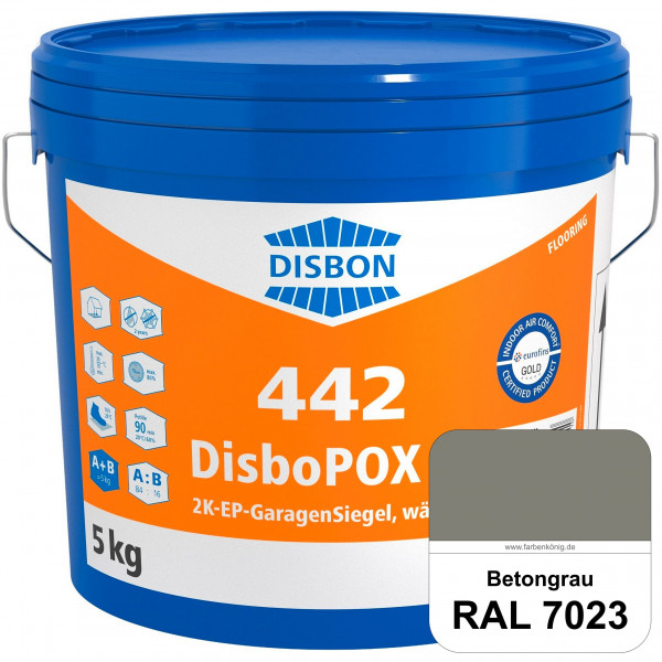 DisboPOX W 442 2K-EP-Garagensiegel (RAL 7023 Betongrau)