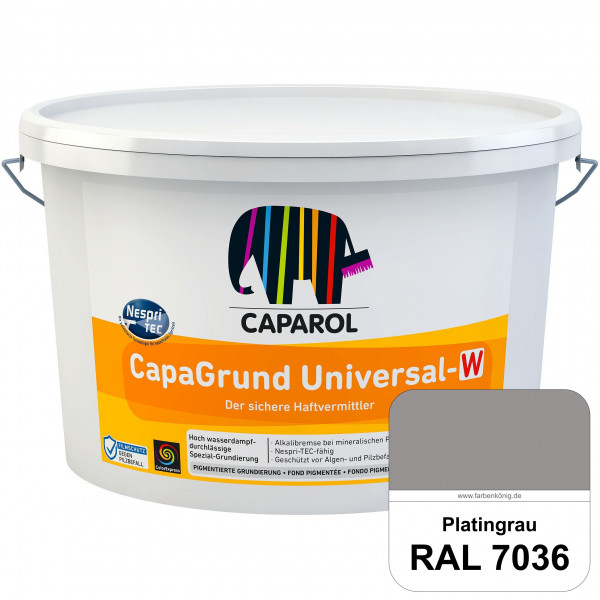 CapaGrund Universal-W (RAL 7036 Platingrau) hoch wasserdampfdurchlässige Spezial-Grundierung (innen