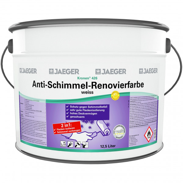 Kronen® Anti-Schimmel-Renovierfarbe 426 (Weiß)