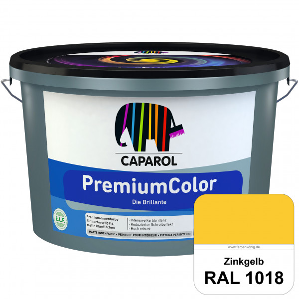 PremiumColor (RAL 1018 Zinkgelb) Premium Farbbrillanz & hohe Strapazierfähigkeit