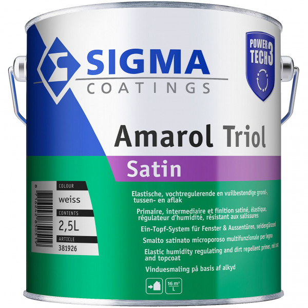 Sigma Amarol Triol Satin Power Tech 3 (Weiß)