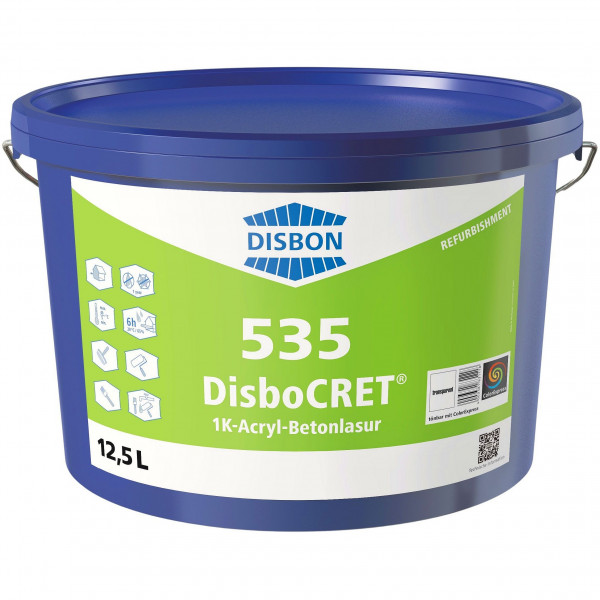 DisboCRET 535 1K-Acryl-Betonlasur (Transparent)