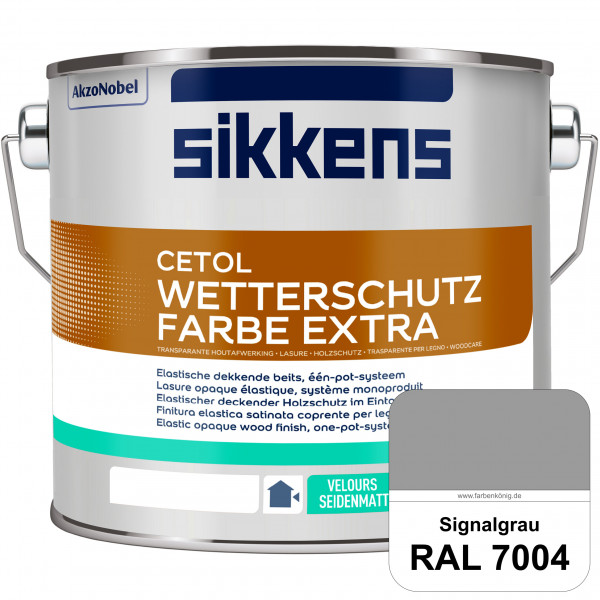 Cetol Wetterschutzfarbe Extra (RAL 7004 Signalgrau)