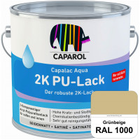 Capalac Aqua 2K PU-Lack (RAL 1000 Grünbeige) chemisch und mechanisch widerstandsfähige Lackierungen