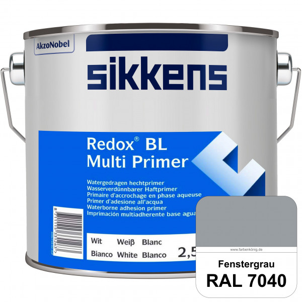 Redox BL Multi Primer (RAL 7040 Fenstergrau) Wasserbasierter Universalprimer und Korrosionsschutz (i