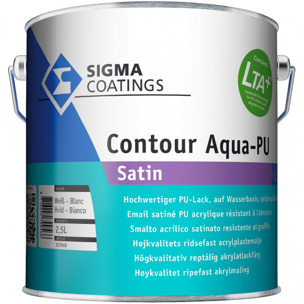 Sigma Contour Aqua-PU Satin (Weiß)