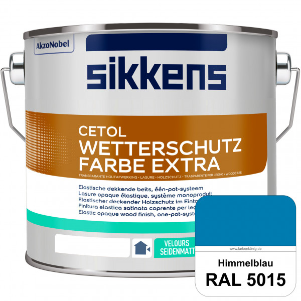 Cetol Wetterschutzfarbe Extra (RAL 5015 Himmelblau)
