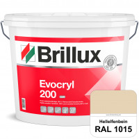 Evocryl 200 (RAL 1015 Hellelfenbein) Verschmutzungsunempfindliche 100% Reinacrylat Fassadenfarbe