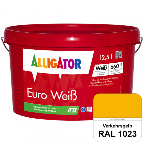 Euro Weiß LKF (RAL 1023 Verkehrsgelb)