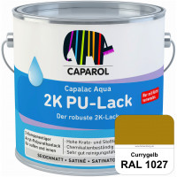 Capalac Aqua 2K PU-Lack (RAL 1027 Currygelb) chemisch und mechanisch widerstandsfähige Lackierungen