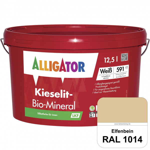 Kieselit-Bio-Mineral LKF (RAL 1014 Elfenbein)