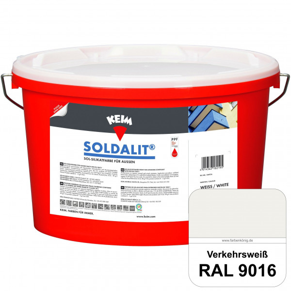 KEIM Soldalit® (RAL 9016 Verkehrsweiß)