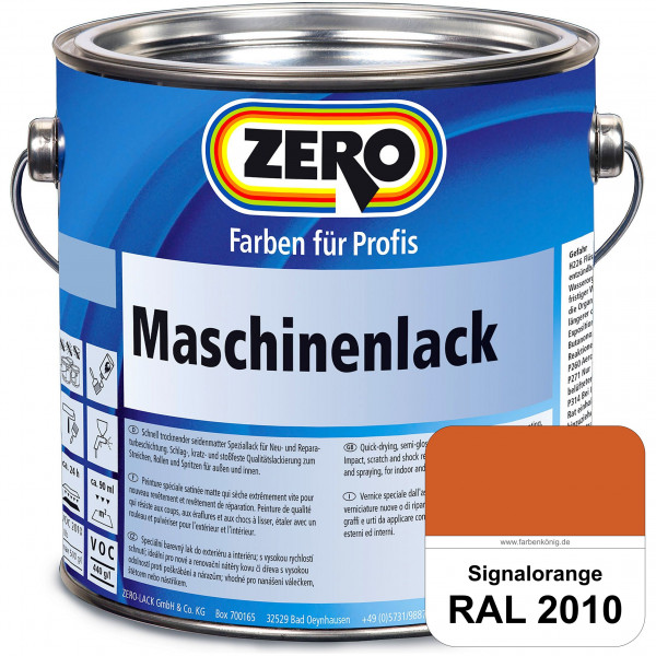 Maschinenlack (RAL 2010 Signalorange)