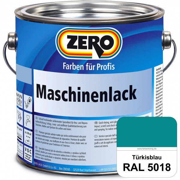 Maschinenlack (RAL 5018 Türkisblau)