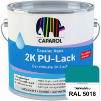 Capalac Aqua 2K PU-Lack (RAL 5018 Türkisblau) chemisch und mechanisch widerstandsfähige Lackierungen