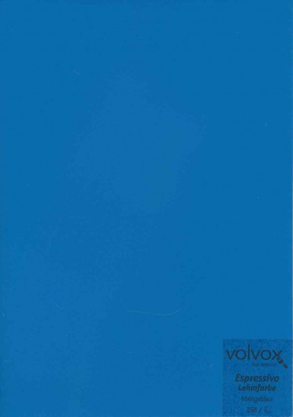 Volvox Espressivo Lehmfarbe (Königsblau)