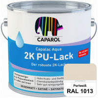 Capalac Aqua 2K PU-Lack (RAL 1013 Perlweiß) chemisch und mechanisch widerstandsfähige Lackierungen