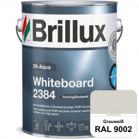 2K-Aqua Whiteboard 2384 (RAL 9002 Grauweiß) Zur Erstellung von Whiteboardflächen für die Beschriftun