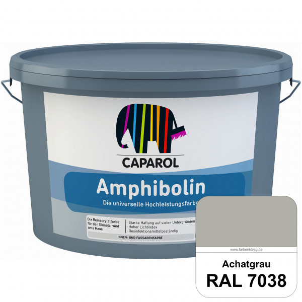 Amphibolin (RAL 7038 Achatgrau) Universalfarbe auf Reinacrylbasis innen & außen