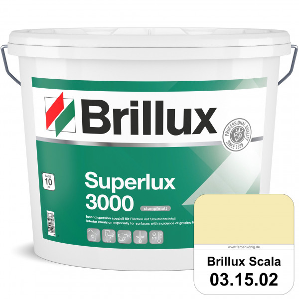 Superlux ELF 3000 (Brillux Scala 03.15.02) Dispersionsfarbe für Innen, emissionsarm, lösemittel- & w