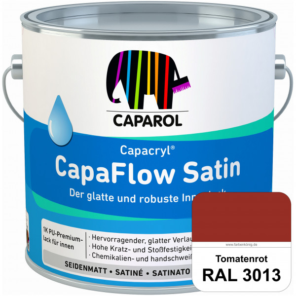 Caparol Capacryl CapaFlow Satin (RAL 3013 Tomatenrot)