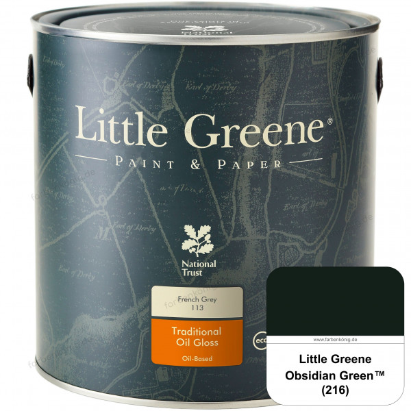 Traditional Oil Gloss (216 Obsidian Green?)