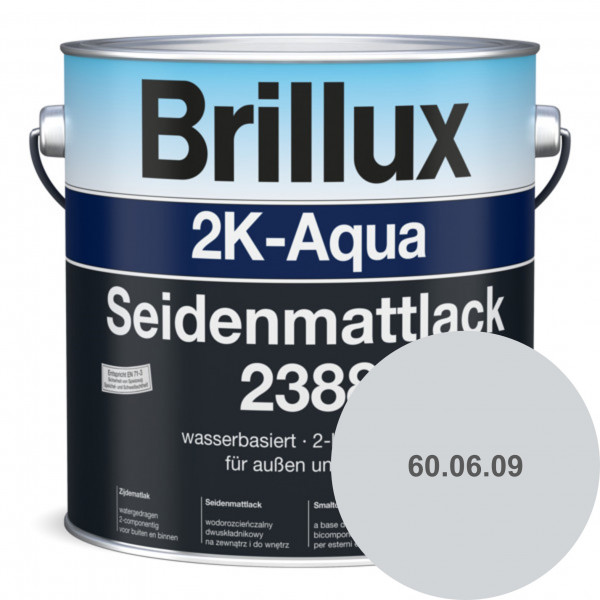 2K-Aqua Seidenmattlack 2388 (B-Ware) - 0,875 Liter (60.06.09 - Brillux Scala)