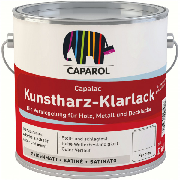 Capalac Kunstharz-Klarlack - glänzend (Farblos)