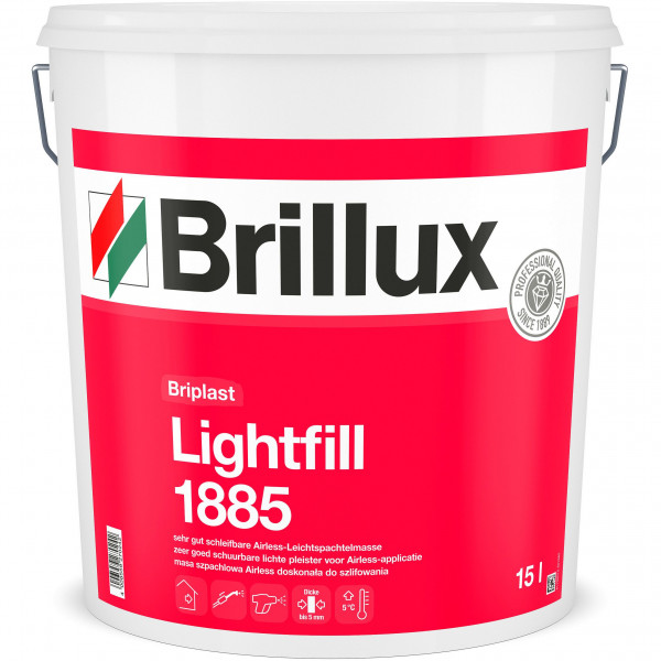 Briplast Lightfill 1885 - Eimerware (Weiß)