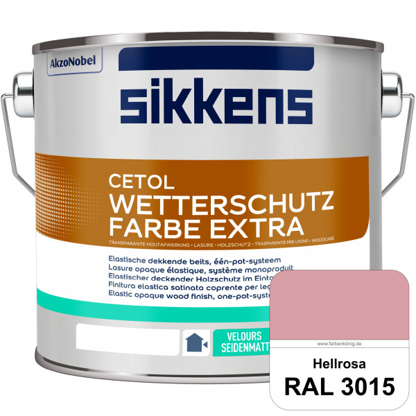 Cetol Wetterschutzfarbe Extra (RAL 3015 Hellrosa)