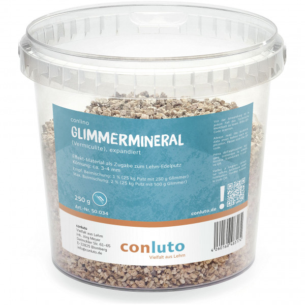 Effekt-Material - Glimmermineral, expandiert (Vermiculite),Körnung: ca. 3-4 mm