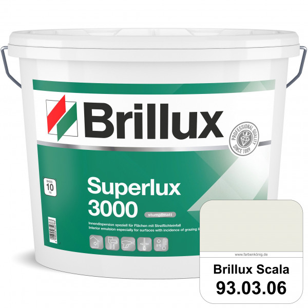 Superlux ELF 3000 (Brillux Scala 93.03.06) Dispersionsfarbe für Innen, emissionsarm, lösemittel- & w