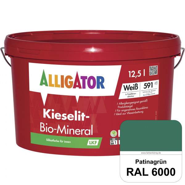 Kieselit-Bio-Mineral LKF (RAL 6000 Patinagrün)