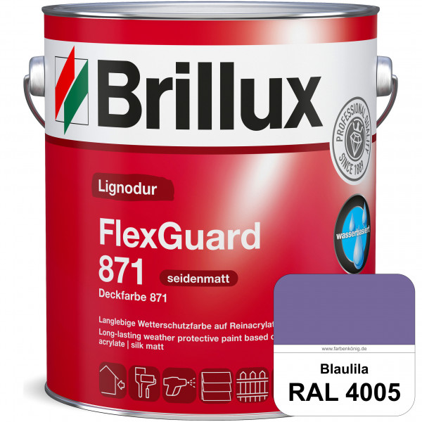 Lignodur FlexGuard 871 (Deckfarbe 871) RAL 4005 Blaulila