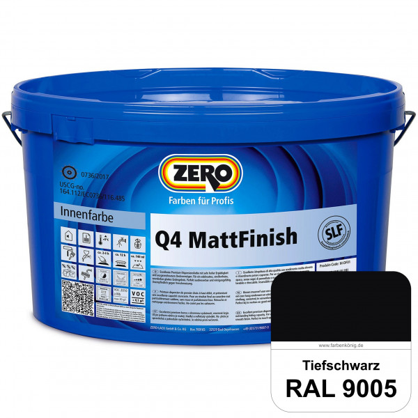 Q4 MattFinish (RAL 9005 Tiefschwarz)