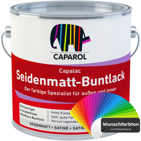 Capalac Seidenmatt-Buntlack (Wunschfarbton)
