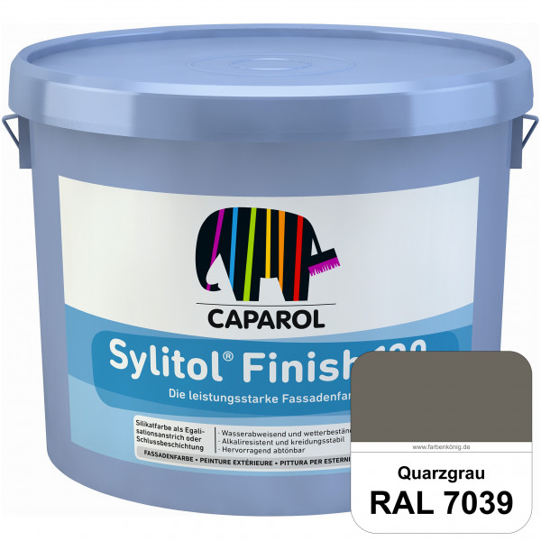 Sylitol® Finish 130 (RAL 7039 Quarzgrau) wetterbeständige Fassadenbeschichtungen auf Silikatbasis