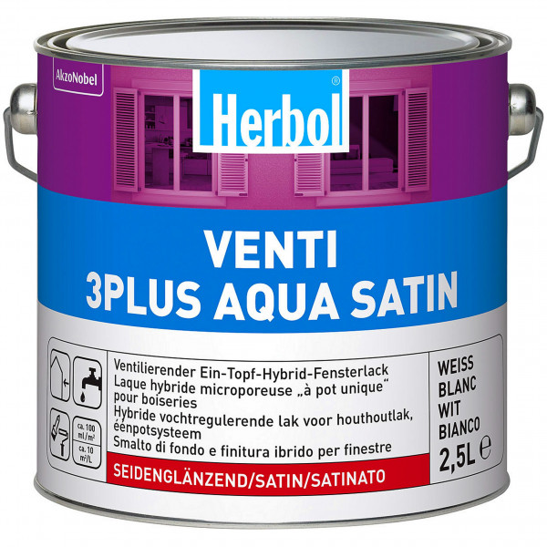 Venti 3Plus Aqua Satin (Weiß)