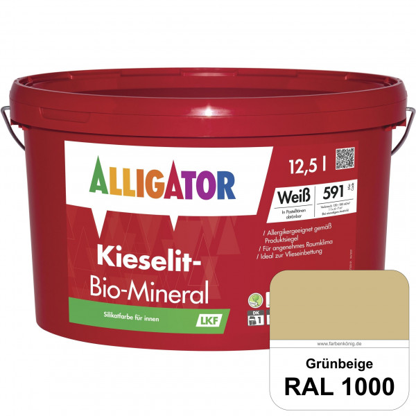 Kieselit-Bio-Mineral LKF (RAL 1000 Grünbeige)