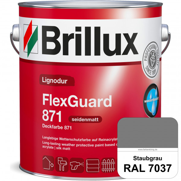 Lignodur FlexGuard 871 (Deckfarbe 871) RAL 7037 Staubgrau