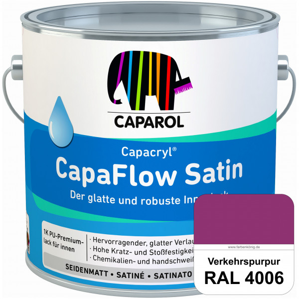 Caparol Capacryl CapaFlow Satin (RAL 4006 Verkehrspurpur)