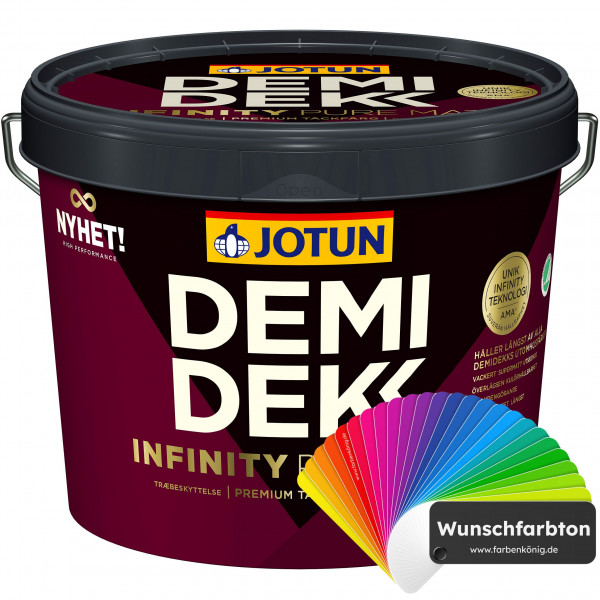 DEMIDEKK Infinity Pure Matt - Deckende, matte Holzfarbe (Wunschfarbton)